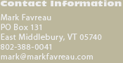 contact info