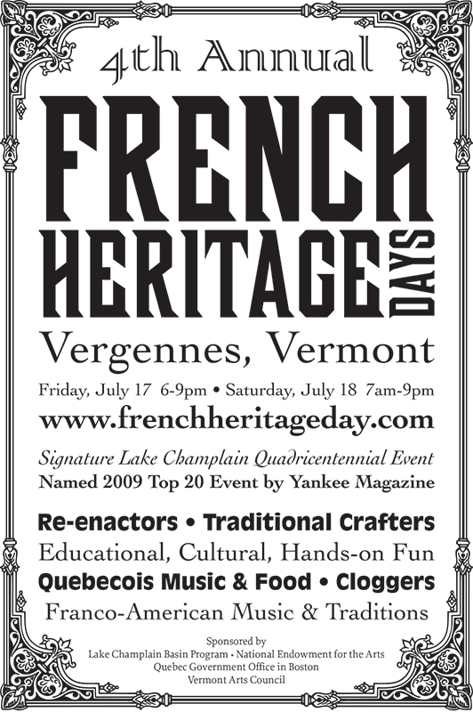 French Heritage Days Ad