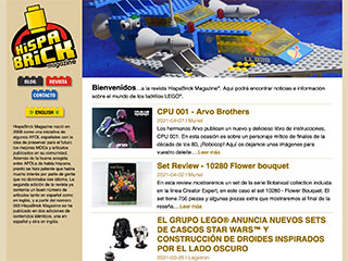 thumbnail image for hispabrick-magazine web site