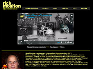 thumbnail image for rick-moulton web site